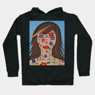 ZAHIR Pretty Woman Painting Hoodie